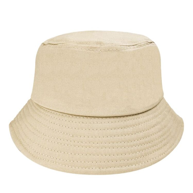 100% cotton custom plain wide brim fisherman caps custom embroidery logo 15 colors black white blank bucket hats