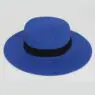 Outdoor women men unisex spring summer breathable sun straw braid floppy fedora beach panama cap straw hats