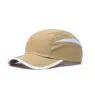 Breathable quick dry sun protection sports caps laser cut hole perforated golf cycling hats custom blank running baseball cap
