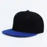 Gorras unstructured 6 panel embroidery hip hop hats two tone snapback cap wholesale