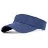 Wholesale summer sunvisor gorro uv viceras tennis pvc solar transparent visor clear brim solar sun visor hat