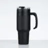 Wholesale custom 40 oz double wall insulated stainless steel coffee tumbler 30oz 40oz outdoor travel mugs with handle