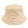 100% cotton custom plain wide brim fisherman caps custom embroidery logo 15 colors black white blank bucket hats