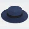 Outdoor women men unisex spring summer breathable sun straw braid floppy fedora beach panama cap straw hats