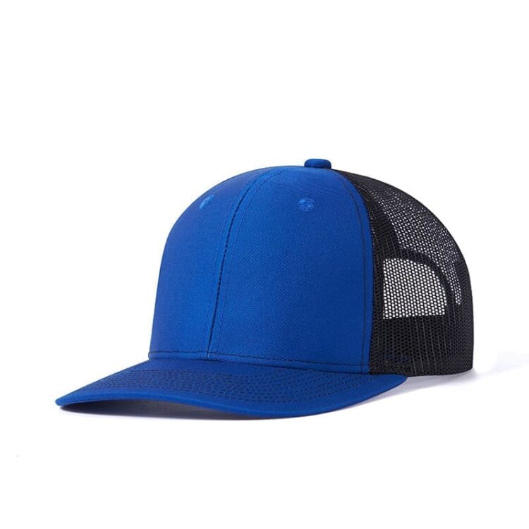 Custom logo 6 panel all colors richardson 112 trucker hats mesh with leather patches camo customized embroidery 2two tone gorras