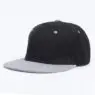Adjustable closure hip hop cap unisex solid color leisure snapback cap