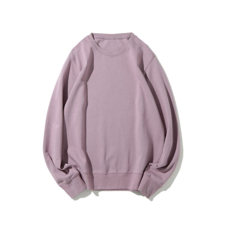 Custom 300gsm cotton terry unisex oversized crewneck sweatshirt men puffer printed sweatshirt hoodie