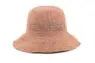 High quality luxury women sun beach chapeau raffia crochet cloche straw hat