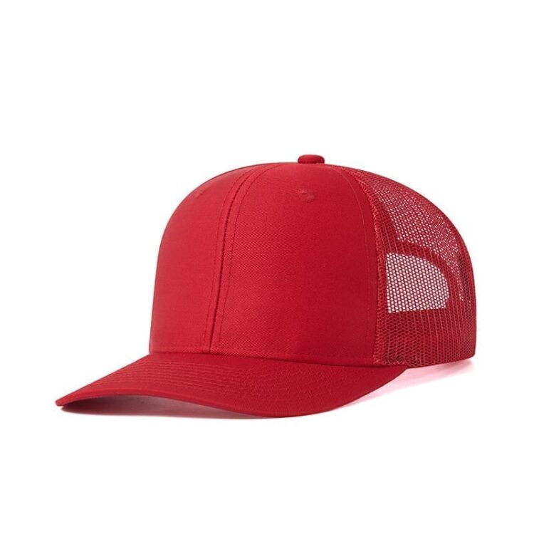 Custom logo 6 panel all colors richardson 112 trucker hats mesh with leather patches camo customized embroidery 2two tone gorras