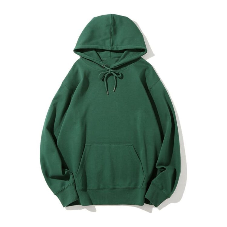 300gsm french terry designer sweatshirt embroidered puff print casual blank unisex hoodie cotton men's hoodie