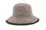 High quality luxury women sun beach chapeau raffia crochet cloche straw hat