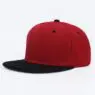 Gorras unstructured 6 panel embroidery hip hop hats two tone snapback cap wholesale
