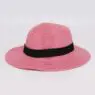 Wholesale custom logo womens mens wide brim panama straw hats fedora summer fishing beach sun hats upf straw hat for women