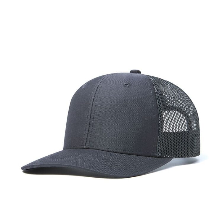 Custom logo 6 panel all colors richardson 112 trucker hats mesh with leather patches camo customized embroidery 2two tone gorras