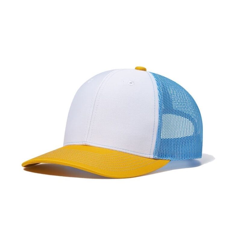 Custom logo 6 panel all colors richardson 112 trucker hats mesh with leather patches camo customized embroidery 2two tone gorras