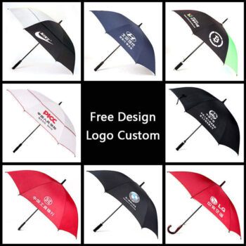 automatic advertising waterproof foldable umbrella