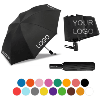 automatic advertising waterproof foldable umbrella