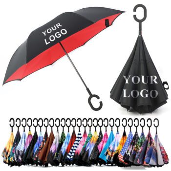 bulk personalized inverted straight umbrellas