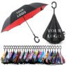 bulk personalized inverted straight umbrellas