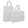 Custom black non woven packaging gift bags eco 80gsm pp non-woven fabric shopping tote bag for market