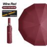 custom logo 24 rib automatic folding umbrella 12