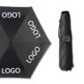 custom logo carbon fiber 3 fold umbrella