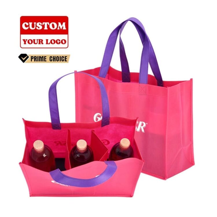 Custom logo environmental friendly non woven t shirt shopping bag storage bag d cut non woven bag with zipper