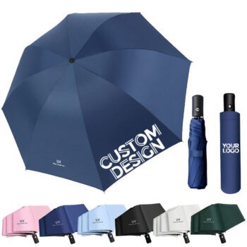 custom logo mini automatic sun umbrella