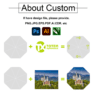 custom logo straight long handle transparent umbrella