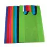 Customized logo supermarket non-woven vest grocery bag nonwoven t shirt bag non woven shopping bag