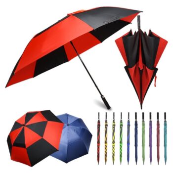 Double layer supplier windproof manufacturer sunshade summer waterproof chinese luxury cheap umbrella