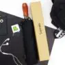 Double layers umbrella luxury high quality auto open 2 fold umbrella wooden handle black coated fully automatic big size