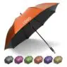 Hot sale uv personalized umbrella supplier windproof big manual sunshade summer waterproof umbrella with logo