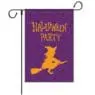 Halloween festival outdoor custom garden flags printing sublimation double sided garden flag courtyard flag banner
