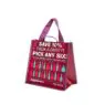 Low moq custom logo printed promotion reusable polypropylene lamination non woven bag non-woven shopping bag