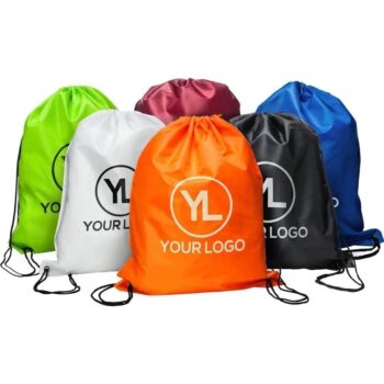 Customizable drawstring bags, perfect promotional gifts for every occasion with logo