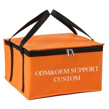 Custom delivery supermarket insulated cooler bag logo delivery bag
