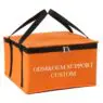 Custom delivery supermarket insulated cooler bag logo delivery bag
