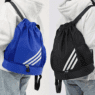Custom gym draw string sport portable nylon oxford drawstring bag with logo