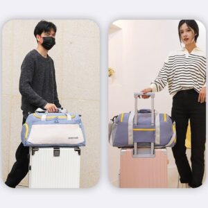 Custom logo portable durable duffel tote travel bag waterproof sports gym bag