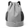 New waterproof folding travel gym sport bag men women backpack custom logo fitness drawstring bag backpack for basketball soccer
