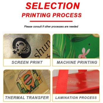 Custom delivery supermarket insulated cooler bag logo delivery bag