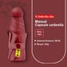 mini 5 folding capsule pocket umbrella narnor 16