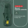 mini 5 folding capsule pocket umbrella narnor 18