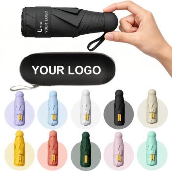 mini 5 folding capsule pocket umbrella narnor 6