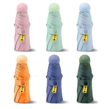 mini 5 folding capsule pocket umbrella narnor 7