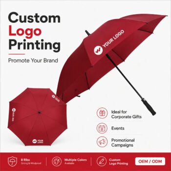 oversized wooden golf umbrella bonaf 7