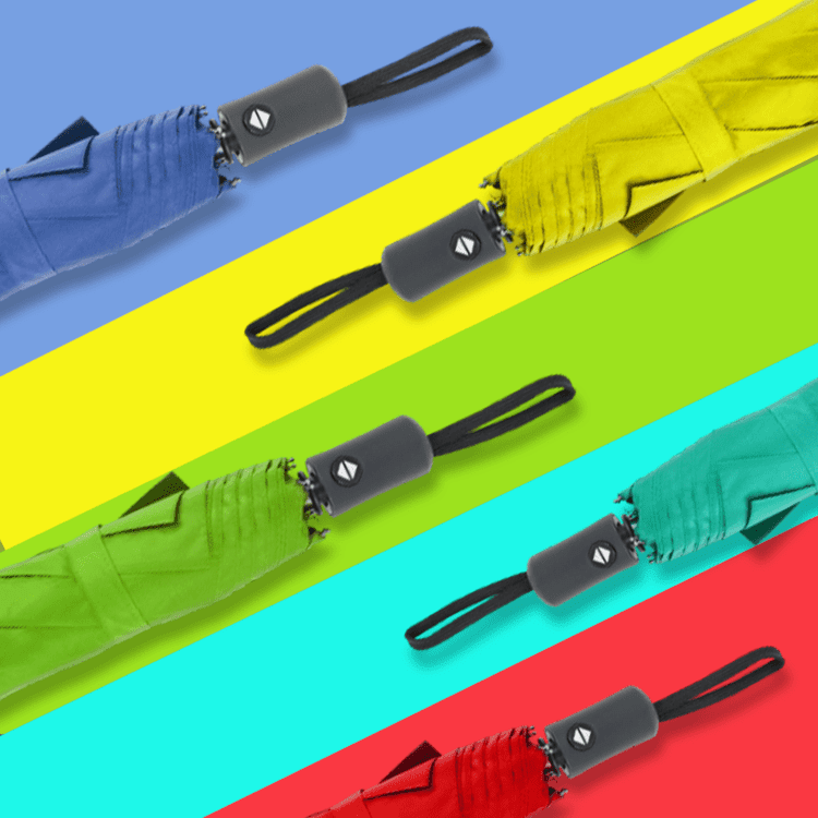Personalized wholesale brand logo oem advertising double windproof umbrella automatic umbrellas with logo printing