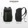 Portable custom logo cooler backpack 30 cans travel lightweight picnic insulated backpack cooler bag leak-proof cooler food box