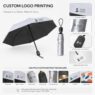 titanium silver coating foldable umbrella panan 1